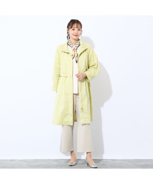 Liliane Burty ECLAT（Sサイズ） / リリアンビューティ エクラ マフラー・ショール・スヌード・ストール | 幾何柄プリーツ　ウォッシャブルスカーフ | 詳細8