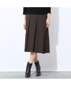 Liliane Burty ECLAT（Sサイズ） / リリアンビューティ エクラ ミニ・ひざ丈スカート | 【セットアップ対応】マットツイルスカート