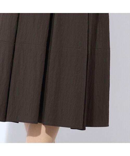 Liliane Burty ECLAT（Sサイズ） / リリアンビューティ エクラ ミニ・ひざ丈スカート | 【セットアップ対応】マットツイルスカート | 詳細5