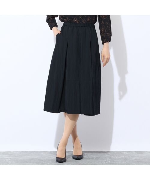 Liliane Burty ECLAT（Sサイズ） / リリアンビューティ エクラ ミニ・ひざ丈スカート | 【セットアップ対応】マットツイルスカート | 詳細6