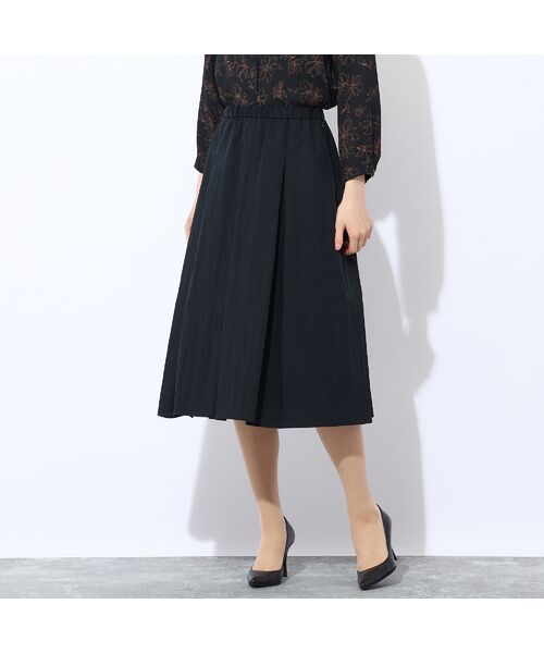 Liliane Burty ECLAT（Sサイズ） / リリアンビューティ エクラ ミニ・ひざ丈スカート | 【セットアップ対応】マットツイルスカート | 詳細10