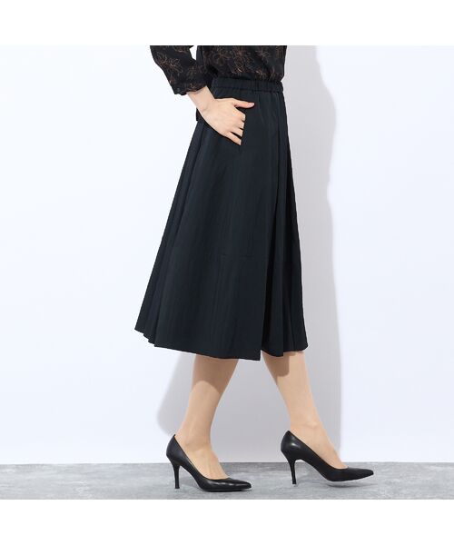 Liliane Burty ECLAT（Sサイズ） / リリアンビューティ エクラ ミニ・ひざ丈スカート | 【セットアップ対応】マットツイルスカート | 詳細11