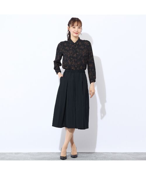 Liliane Burty ECLAT（Sサイズ） / リリアンビューティ エクラ ミニ・ひざ丈スカート | 【セットアップ対応】マットツイルスカート | 詳細13