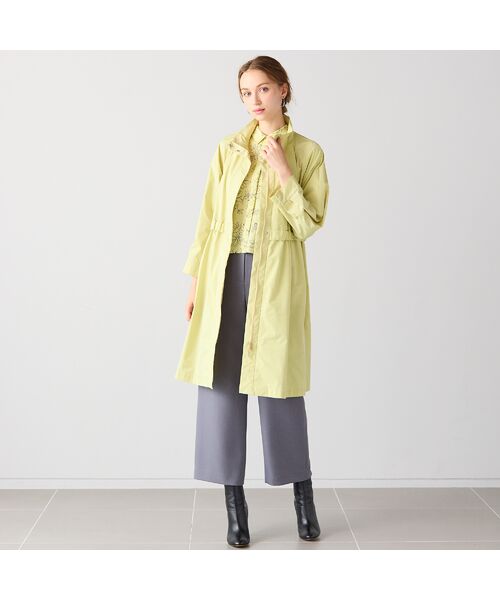 Liliane Burty ECLAT（Sサイズ） / リリアンビューティ エクラ その他アウター | メモリータフタ比翼コート | 詳細11