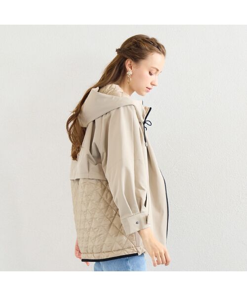 Liliane Burty ECLAT（Sサイズ） / リリアンビューティ エクラ その他アウター | バックキルトフードコート | 詳細1