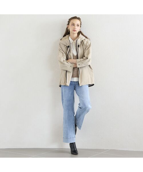 Liliane Burty ECLAT（Sサイズ） / リリアンビューティ エクラ その他アウター | バックキルトフードコート | 詳細8