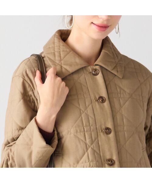 Liliane Burty ECLAT（Sサイズ） / リリアンビューティ エクラ その他アウター | ステンカラー中綿キルトジャケット | 詳細7