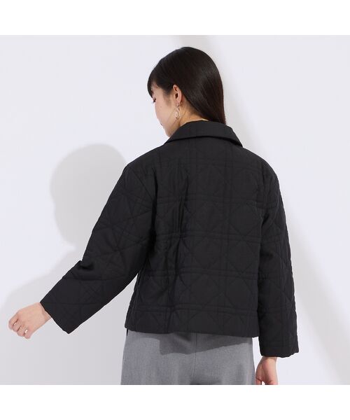 Liliane Burty ECLAT（Sサイズ） / リリアンビューティ エクラ その他アウター | ステンカラー中綿キルトジャケット | 詳細11