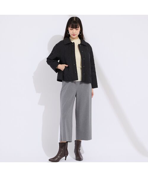 Liliane Burty ECLAT（Sサイズ） / リリアンビューティ エクラ その他アウター | ステンカラー中綿キルトジャケット | 詳細12