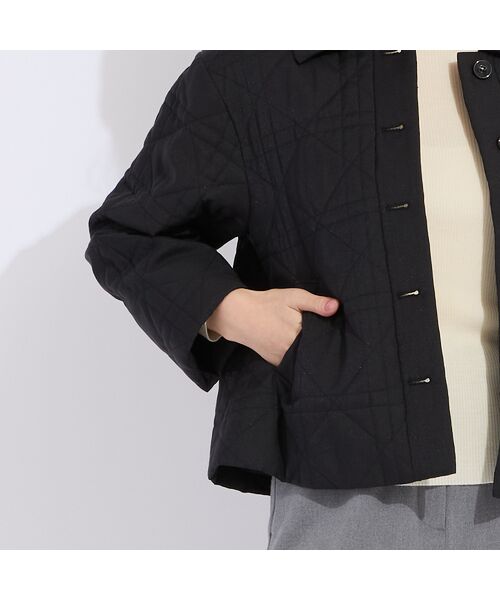 Liliane Burty ECLAT（Sサイズ） / リリアンビューティ エクラ その他アウター | ステンカラー中綿キルトジャケット | 詳細13