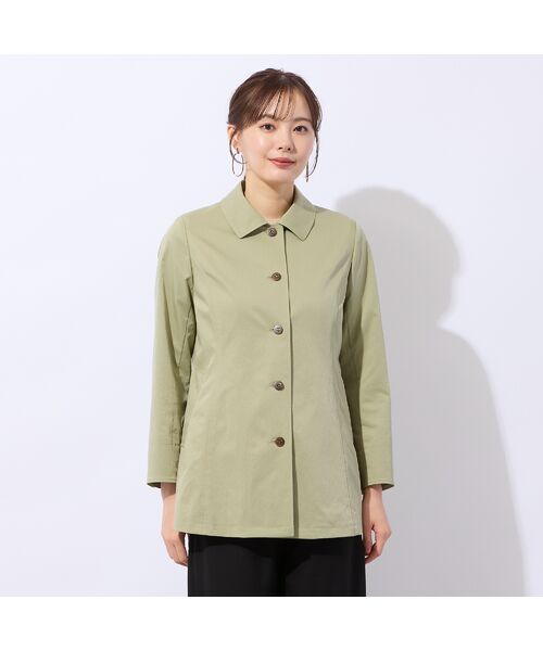 Liliane Burty ECLAT（Sサイズ） / リリアンビューティ エクラ ステンカラーコート | 【はっ水】ツイルステンカラーライトコート | 詳細2