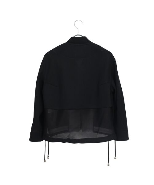 Liliane Burty ECLAT（Sサイズ） / リリアンビューティ エクラ ブルゾン | シアーニットダンボールブルゾン | 詳細13