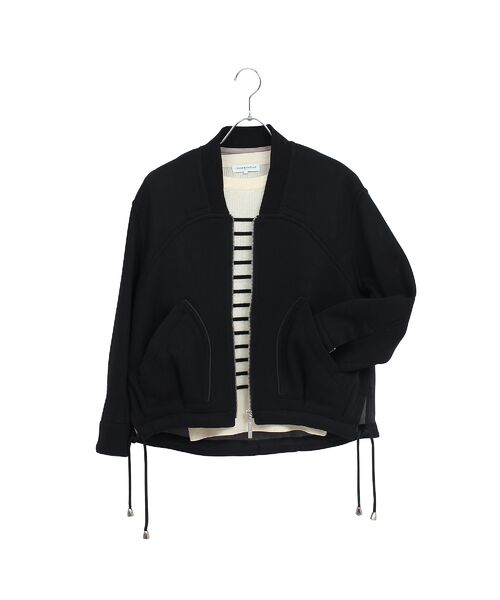 Liliane Burty ECLAT（Sサイズ） / リリアンビューティ エクラ ブルゾン | シアーニットダンボールブルゾン | 詳細14