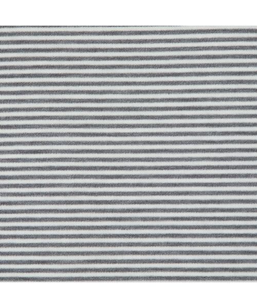 Liliane Burty ECLAT（Sサイズ） / リリアンビューティ エクラ カットソー | 【洗える】吸湿発熱　細ボーダーハイネックTシャツ | 詳細6