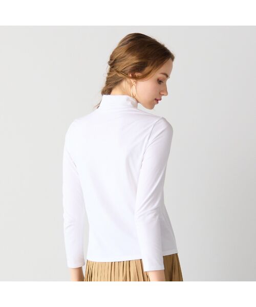 Liliane Burty ECLAT（Sサイズ） / リリアンビューティ エクラ カットソー | 【洗える】衿付きベア天竺Tシャツ | 詳細3