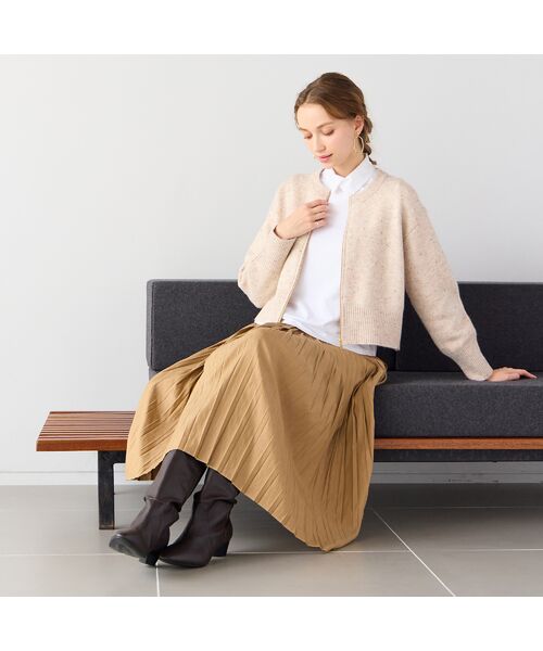 Liliane Burty ECLAT（Sサイズ） / リリアンビューティ エクラ カットソー | 【洗える】衿付きベア天竺Tシャツ | 詳細6