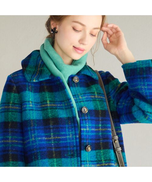 Liliane Burty ECLAT（Sサイズ） / リリアンビューティ エクラ マフラー・ショール・スヌード・ストール | 無地カシミヤニットストール | 詳細5