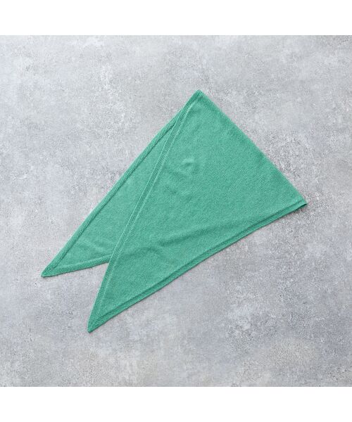 Liliane Burty ECLAT（Sサイズ） / リリアンビューティ エクラ マフラー・ショール・スヌード・ストール | 無地カシミヤニットストール | 詳細7