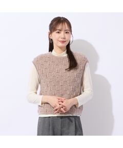 Liliane Burty ECLAT（Sサイズ） / リリアンビューティ エクラ ベスト | プルオーバーニットベスト