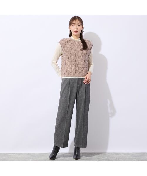 Liliane Burty ECLAT（Sサイズ） / リリアンビューティ エクラ ベスト | プルオーバーニットベスト | 詳細4