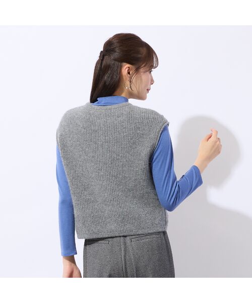 Liliane Burty ECLAT（Sサイズ） / リリアンビューティ エクラ ベスト | プルオーバーニットベスト | 詳細7