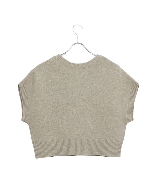 Liliane Burty ECLAT（Sサイズ） / リリアンビューティ エクラ ベスト | リバーシブルニットベスト | 詳細1