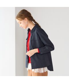 Liliane Burty ECLAT（Sサイズ） / リリアンビューティ エクラ シャツ・ブラウス | 【セットアップ対応/洗える】両面起毛ブラウス