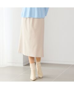 Liliane Burty ECLAT（Sサイズ） / リリアンビューティ エクラ ミニ・ひざ丈スカート | 【セットアップ対応】両面起毛オールゴムスカート