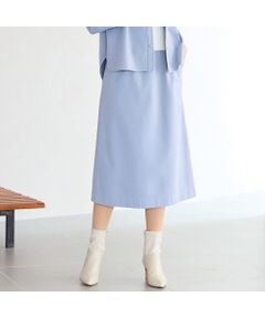 Liliane Burty ECLAT（Sサイズ） / リリアンビューティ エクラ ミニ・ひざ丈スカート | 【セットアップ対応】両面起毛オールゴムスカート