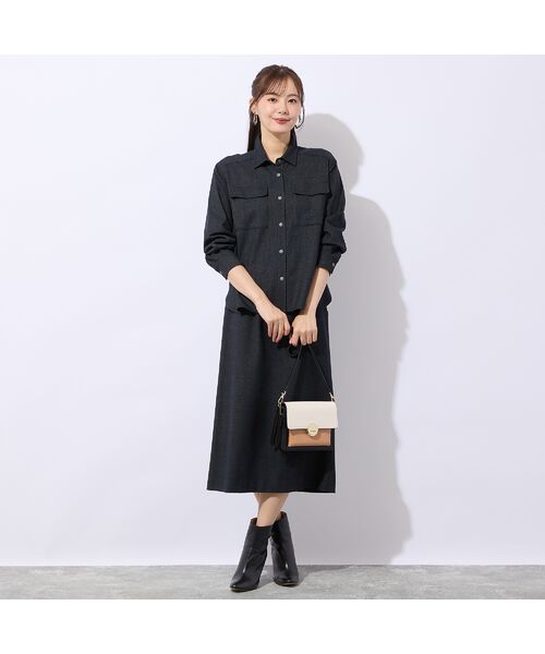 Liliane Burty ECLAT（Sサイズ） / リリアンビューティ エクラ ミニ・ひざ丈スカート | 【セットアップ対応】両面起毛オールゴムスカート | 詳細4