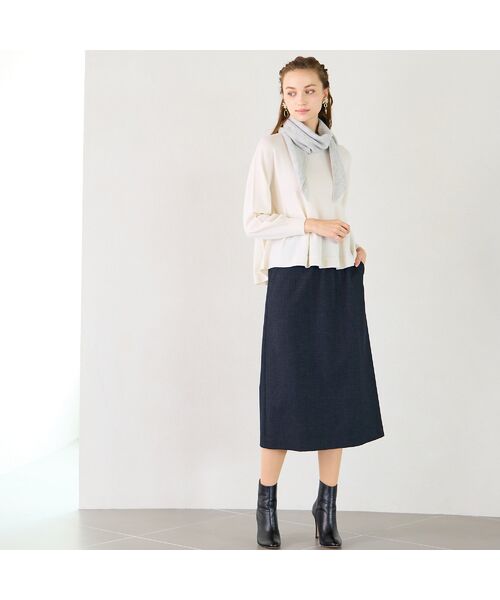 Liliane Burty ECLAT（Sサイズ） / リリアンビューティ エクラ ミニ・ひざ丈スカート | 【セットアップ対応】両面起毛オールゴムスカート | 詳細6