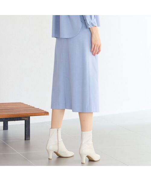 Liliane Burty ECLAT（Sサイズ） / リリアンビューティ エクラ ミニ・ひざ丈スカート | 【セットアップ対応】両面起毛オールゴムスカート | 詳細15