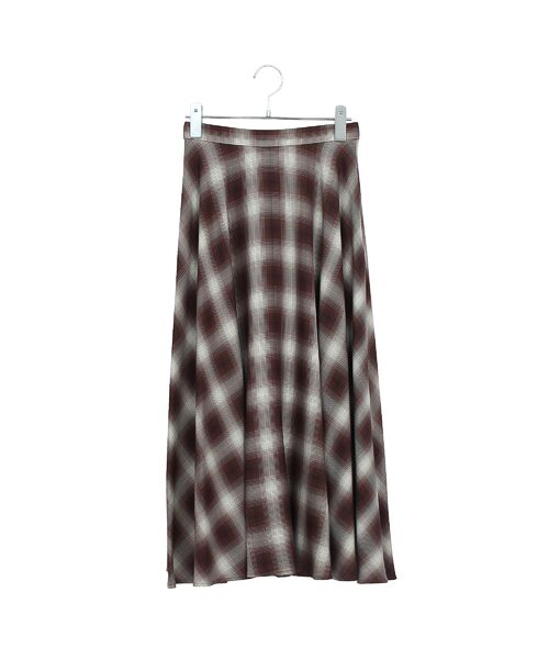 Liliane Burty ECLAT（Sサイズ） / リリアンビューティ エクラ ミニ・ひざ丈スカート | 【セットアップ対応】オンブレーチェックスカート | 詳細14