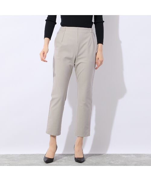 Liliane Burty ECLAT（Sサイズ） / リリアンビューティ エクラ その他パンツ | 【洗える・裏起毛】裏起毛ストレートパンツ | 詳細1