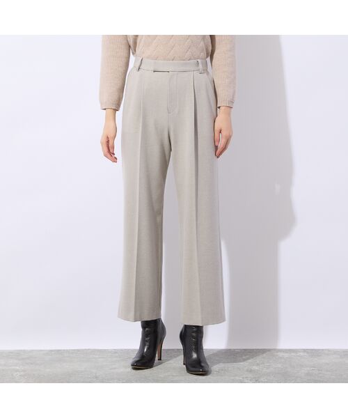 Liliane Burty ECLAT(Sサイズ) / リリアンビューティ エクラ その他パンツ | 【裏起毛】ソフトフランネルセンタープレスパンツ | 詳細2