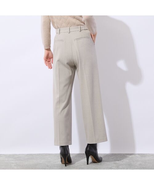 Liliane Burty ECLAT(Sサイズ) / リリアンビューティ エクラ その他パンツ | 【裏起毛】ソフトフランネルセンタープレスパンツ | 詳細4