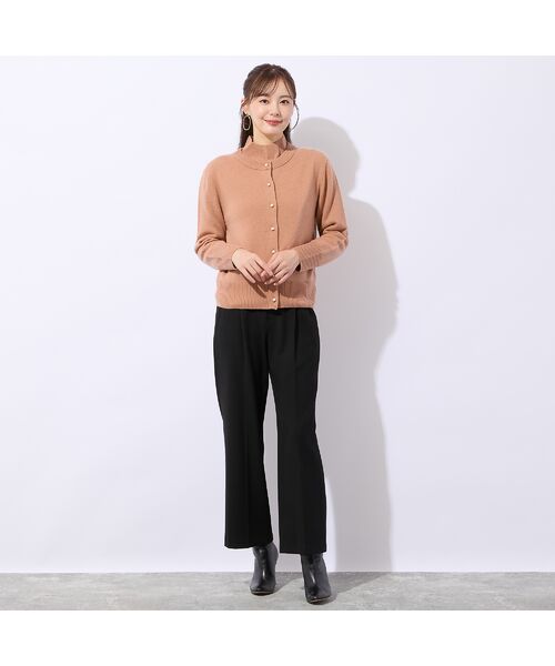 Liliane Burty ECLAT(Sサイズ) / リリアンビューティ エクラ その他パンツ | 【裏起毛】ソフトフランネルセンタープレスパンツ | 詳細6