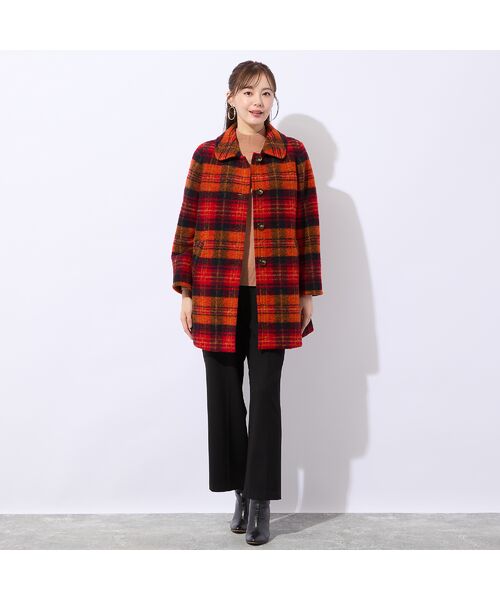 Liliane Burty ECLAT(Sサイズ) / リリアンビューティ エクラ その他パンツ | 【裏起毛】ソフトフランネルセンタープレスパンツ | 詳細7