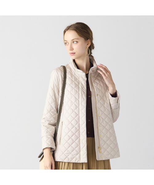 Liliane Burty ECLAT（Sサイズ） / リリアンビューティ エクラ その他アウター | 50ｄタフタ　中綿ダイヤキルトコート | 詳細1