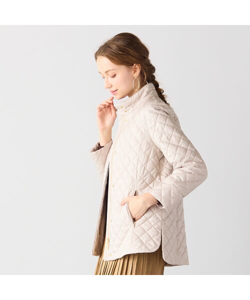 Liliane Burty ECLAT（Sサイズ） / リリアンビューティ エクラ その他アウター | 50ｄタフタ　中綿ダイヤキルトコート | 詳細2