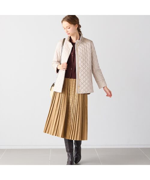 Liliane Burty ECLAT（Sサイズ） / リリアンビューティ エクラ その他アウター | 50ｄタフタ　中綿ダイヤキルトコート | 詳細5