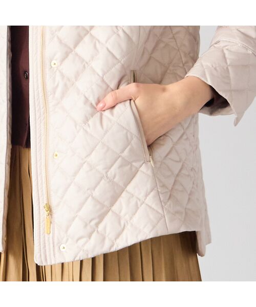 Liliane Burty ECLAT（Sサイズ） / リリアンビューティ エクラ その他アウター | 50ｄタフタ　中綿ダイヤキルトコート | 詳細6