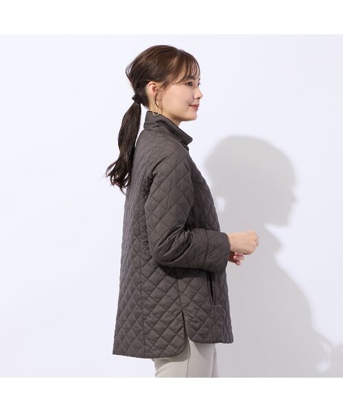 Liliane Burty ECLAT（Sサイズ） / リリアンビューティ エクラ その他アウター | 50ｄタフタ　中綿ダイヤキルトコート | 詳細9