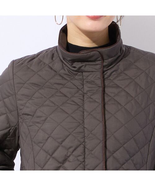 Liliane Burty ECLAT（Sサイズ） / リリアンビューティ エクラ その他アウター | 50ｄタフタ　中綿ダイヤキルトコート | 詳細13