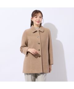 Liliane Burty ECLAT（Sサイズ） / リリアンビューティ エクラ ステンカラーコート | マシュマロタッチフリースコート