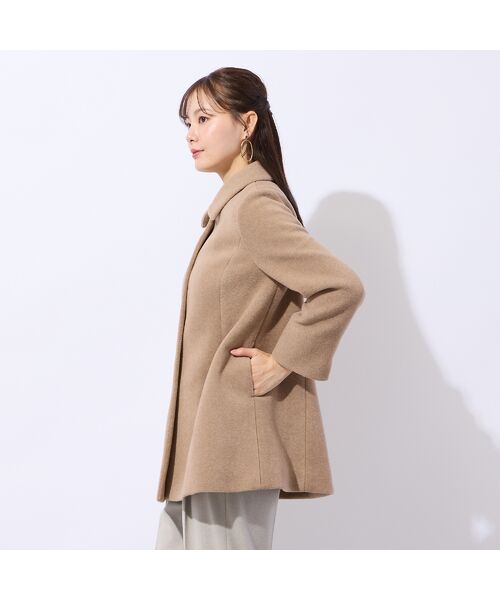 Liliane Burty ECLAT（Sサイズ） / リリアンビューティ エクラ ステンカラーコート | マシュマロタッチフリースコート | 詳細2