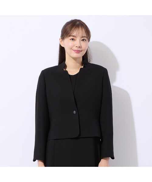 Liliane Burty ECLAT(Sサイズ) / リリアンビューティ エクラ その他アウター | 【ブラックフォーマル対応】ジャケット+ワンピーススーツ | 詳細1