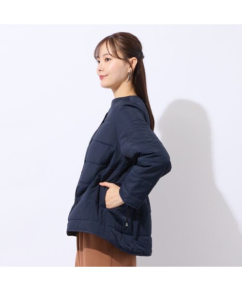 Liliane Burty ECLAT（Sサイズ） / リリアンビューティ エクラ ノーカラージャケット | 中綿ノーカラージャケット | 詳細3