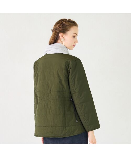 Liliane Burty ECLAT（Sサイズ） / リリアンビューティ エクラ ノーカラージャケット | 中綿ノーカラージャケット | 詳細12