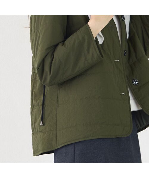 Liliane Burty ECLAT（Sサイズ） / リリアンビューティ エクラ ノーカラージャケット | 中綿ノーカラージャケット | 詳細15